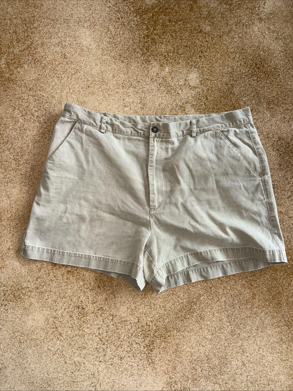 Patagonia Men’s 38 Casual Light Beige Cotton Shorts